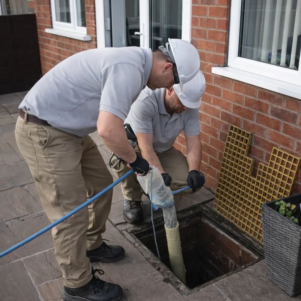 Blocked drain repair service in St Johns